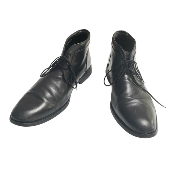 Cole Haan Shoes Chukka Men’s 12 M Leather Black Boots C09607 main image 11